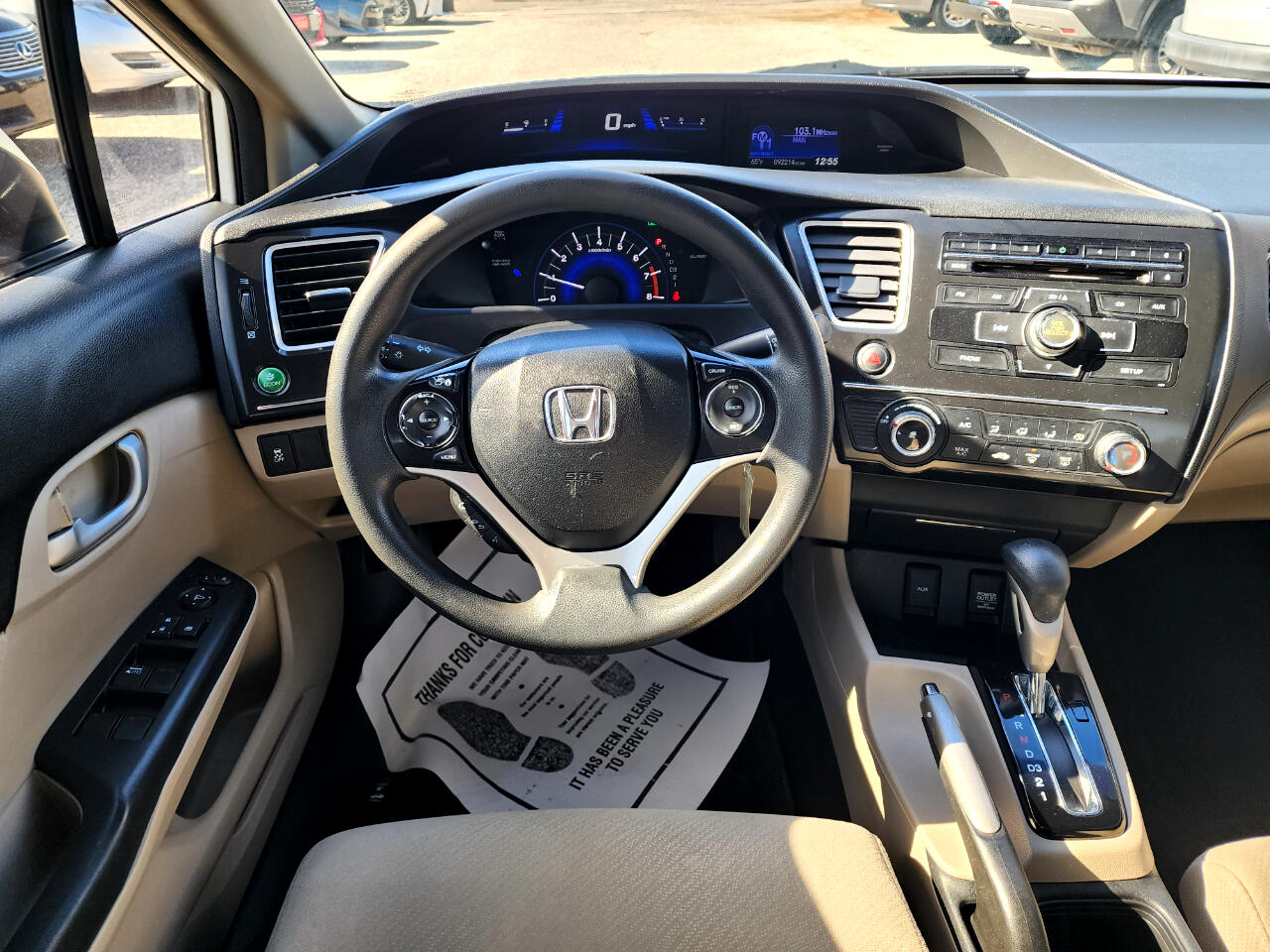 Honda Civic Sdn 4dr Auto LX 2013