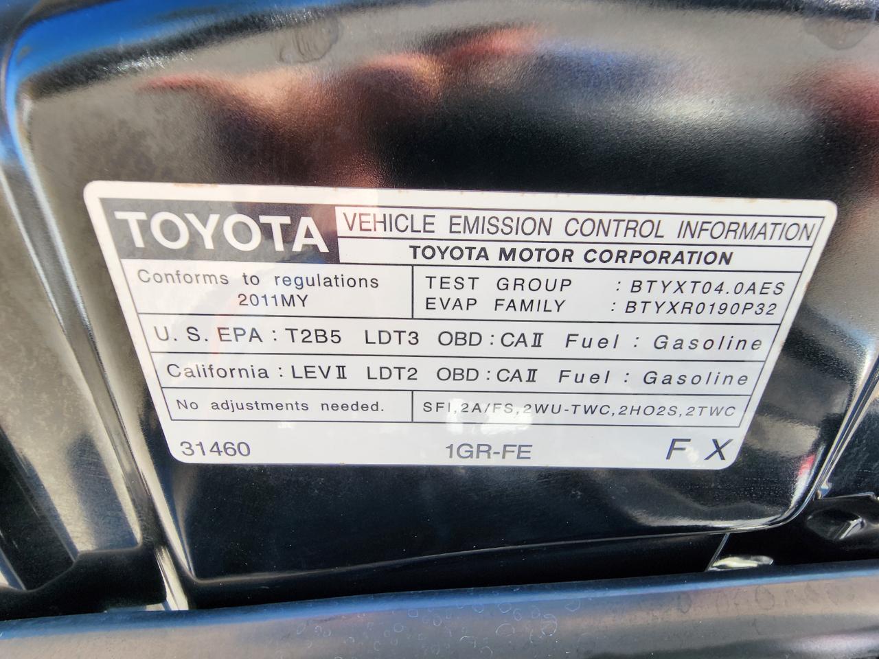 Toyota 4Runner  2011