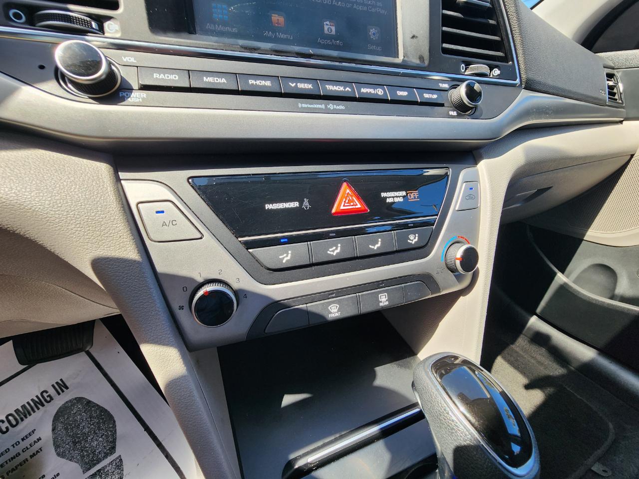 Hyundai Elantra SEL 2.0L Auto (Alabama) 2018