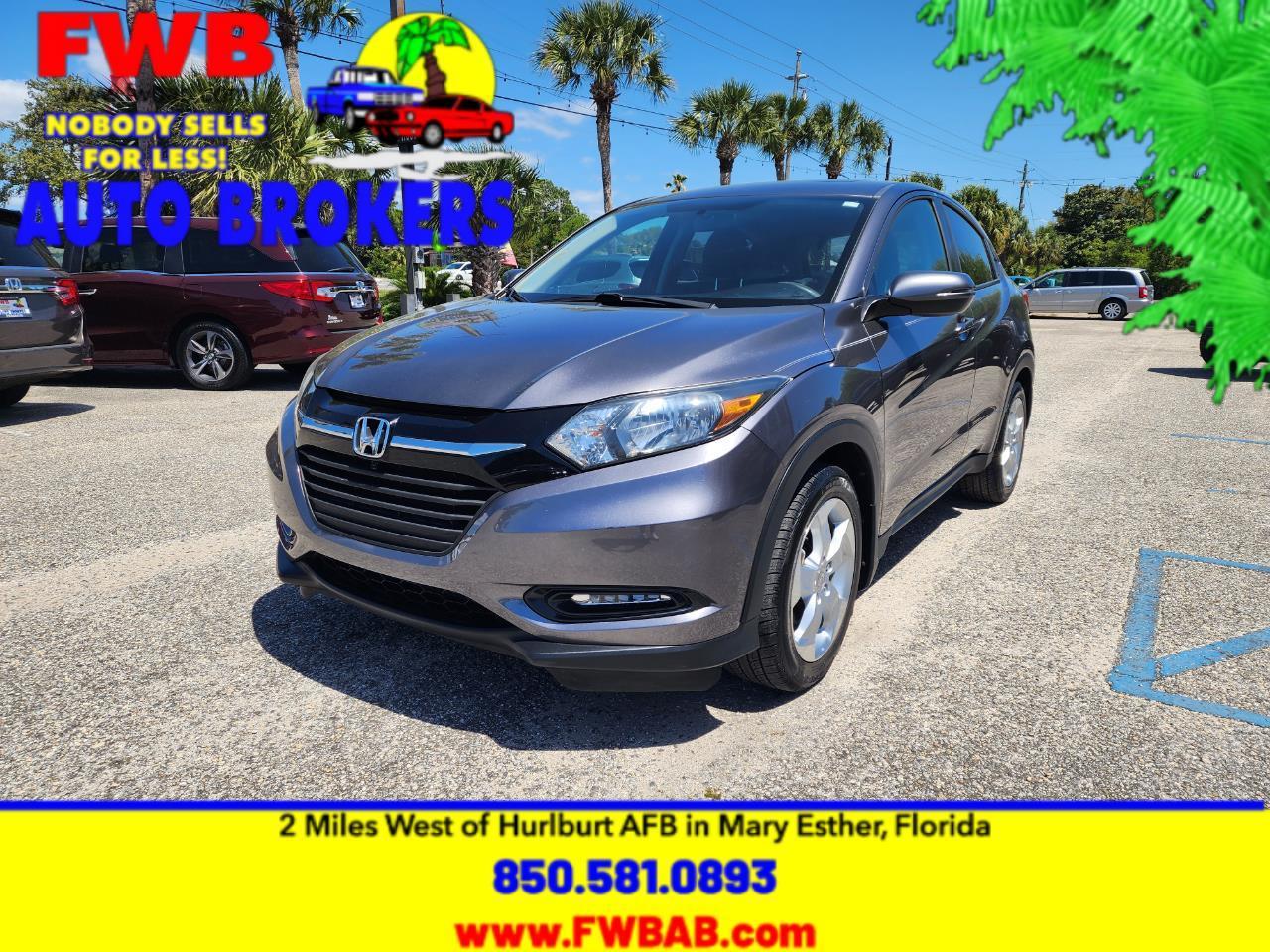 Honda HR-V 2WD 4dr CVT EX 2016