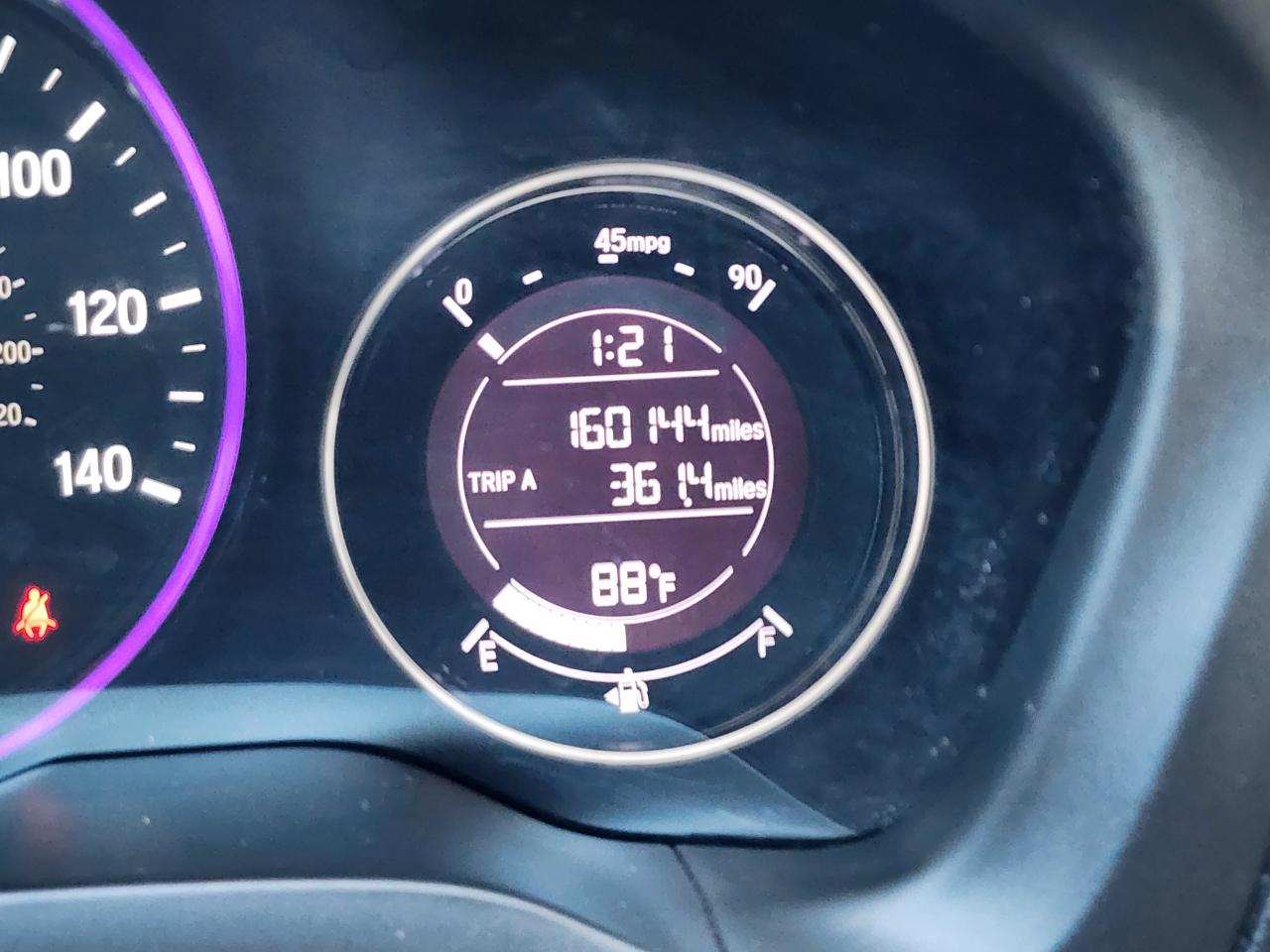 Honda HR-V 2WD 4dr CVT EX 2016