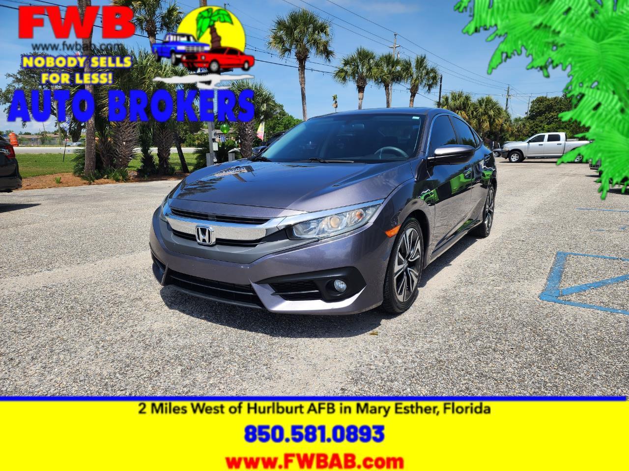 Honda Civic Sedan 4dr CVT EX-T 2016