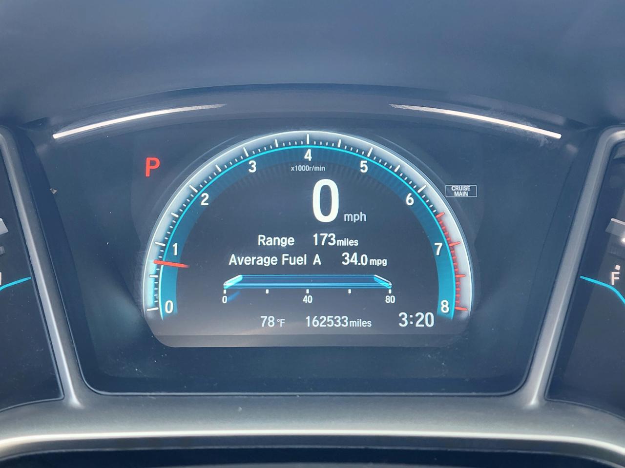 Honda Civic Sedan 4dr CVT EX-T 2016