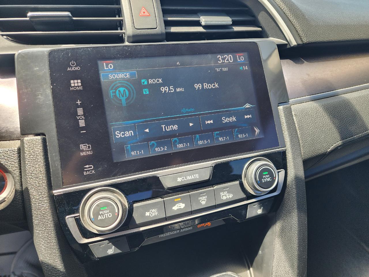 Honda Civic Sedan 4dr CVT EX-T 2016