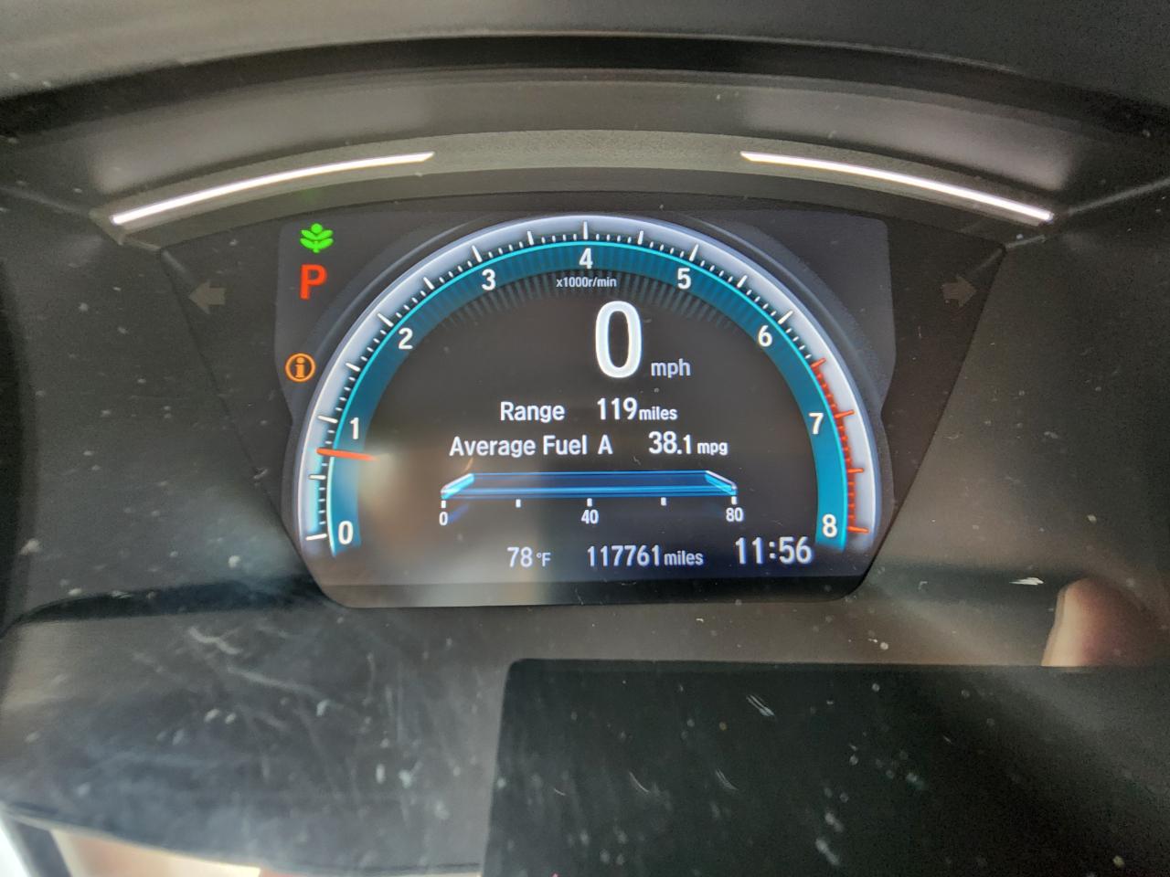 Honda Civic Sedan Touring CVT 2017