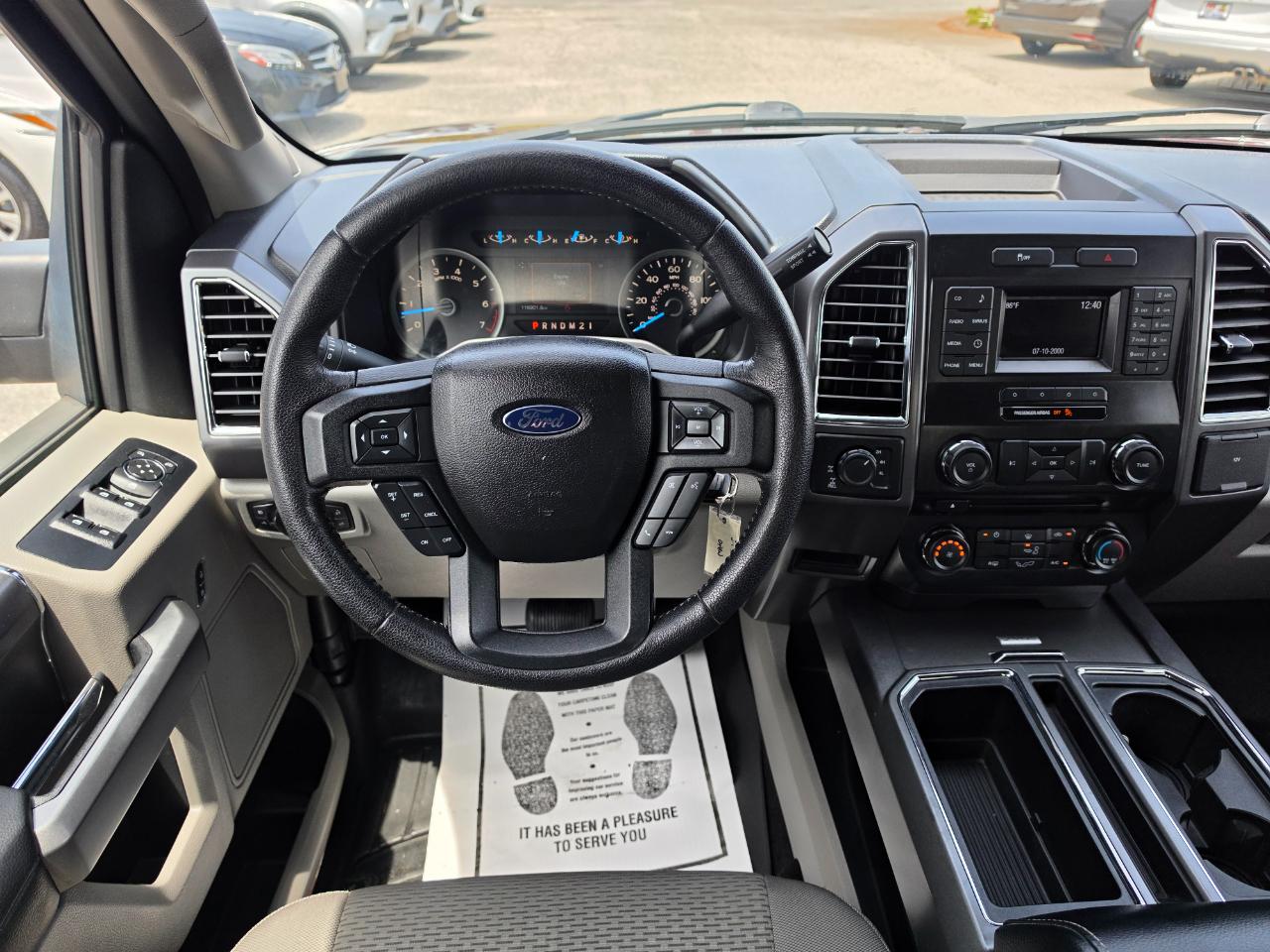 Ford F-150 4WD SuperCab 145" XLT 2016