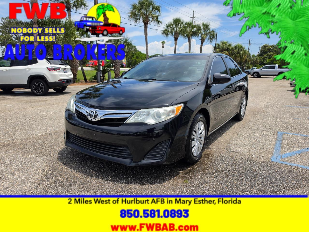 Toyota Camry 4dr Sdn I4 Auto L (Natl) 2012