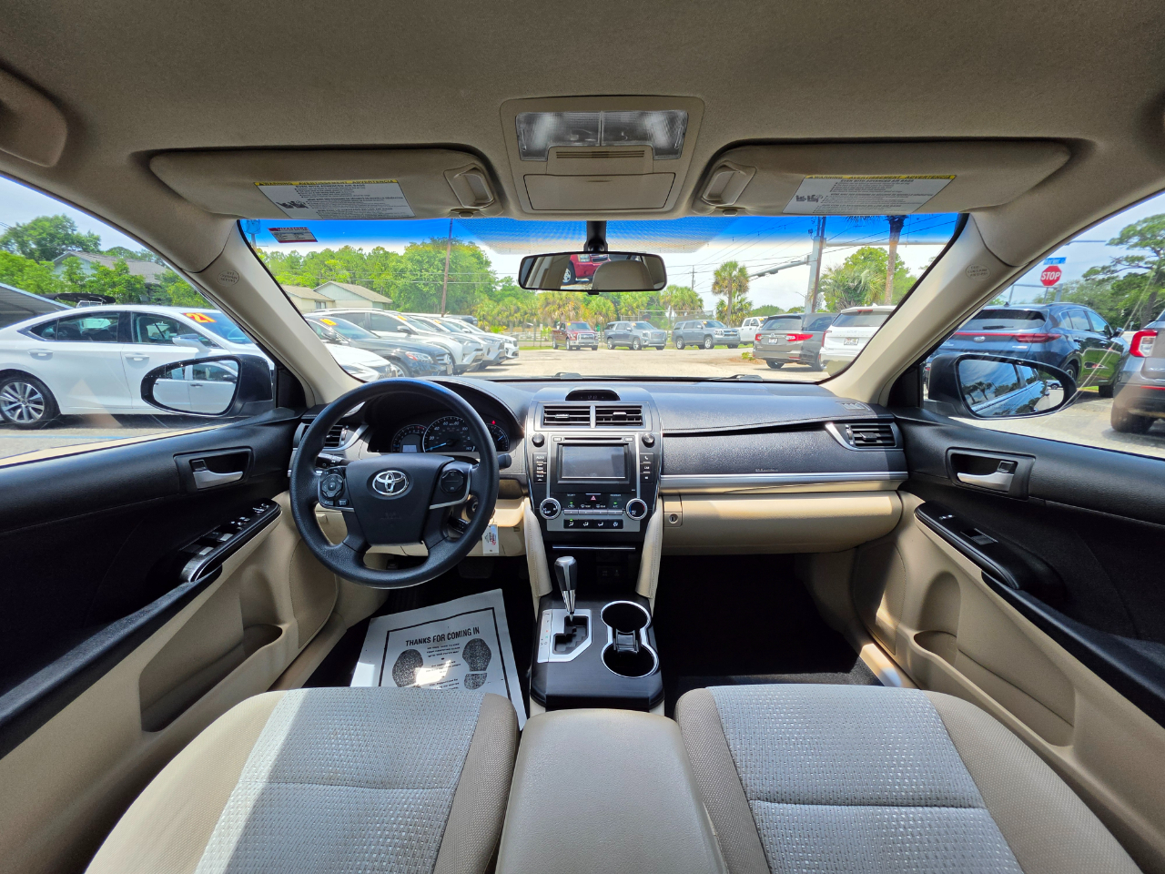 Toyota Camry 4dr Sdn I4 Auto L (Natl) 2012