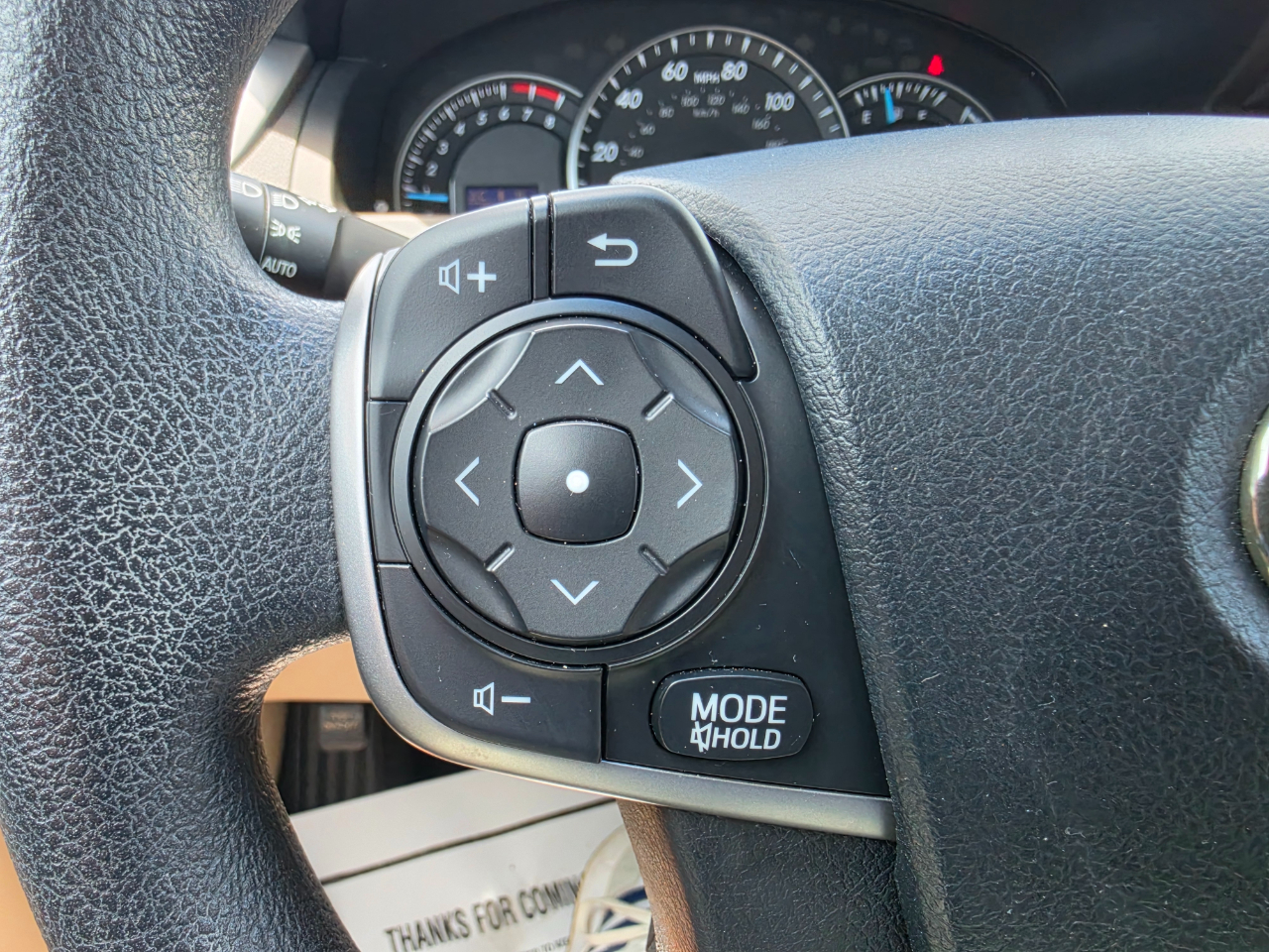 Toyota Camry 4dr Sdn I4 Auto L (Natl) 2012