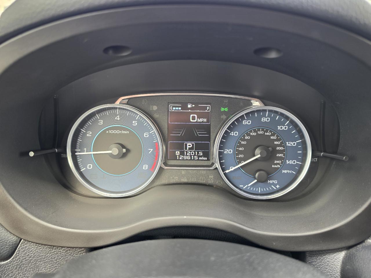 Subaru Crosstrek 2.0i Limited CVT 2017