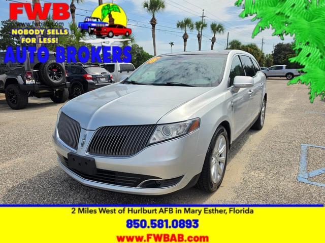 Silver 2016 Lincoln MKT SUV / Crossover All-Wheel Drive Automatic