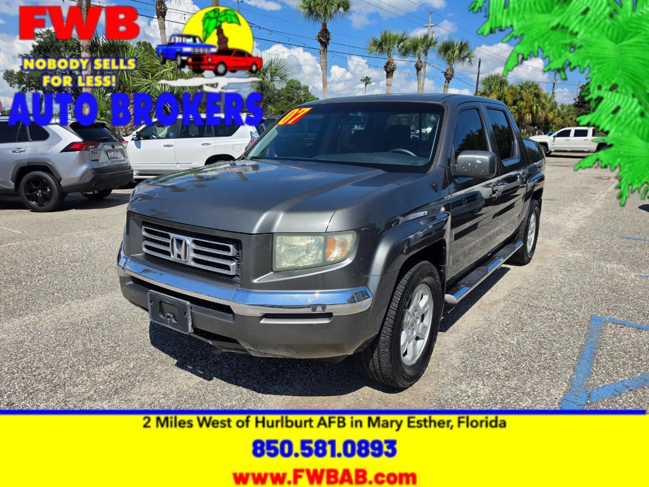 Honda Ridgeline 4WD Crew Cab RTL w/Leather 2007
