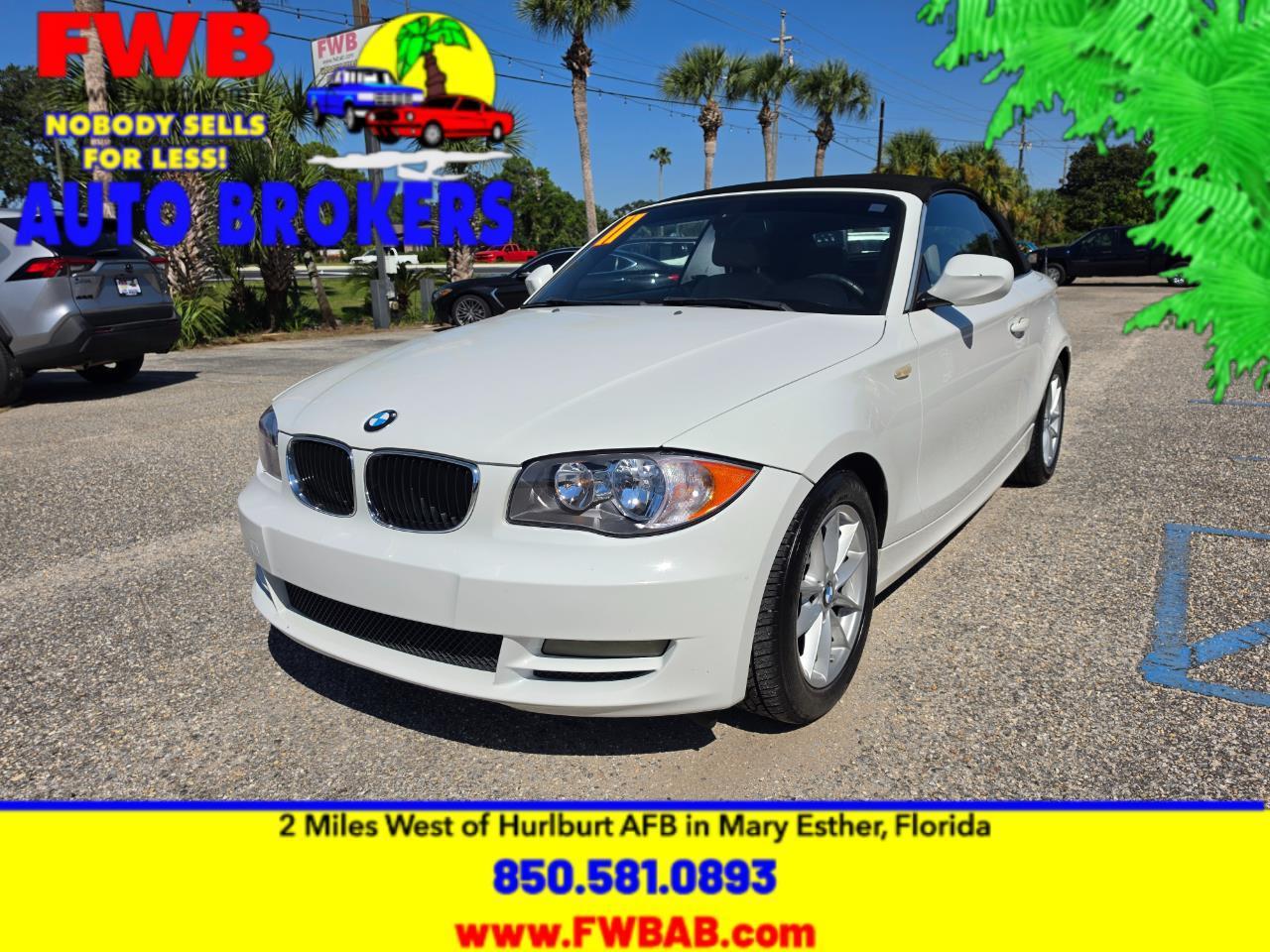 BMW 1 Series 2dr Conv 128i 2011