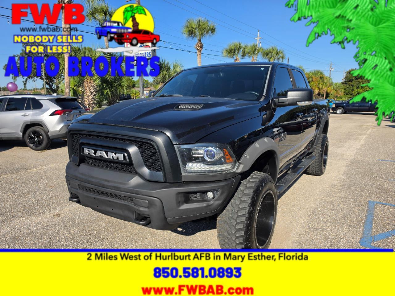 RAM 1500 4WD Crew Cab 140.5" Rebel 2016