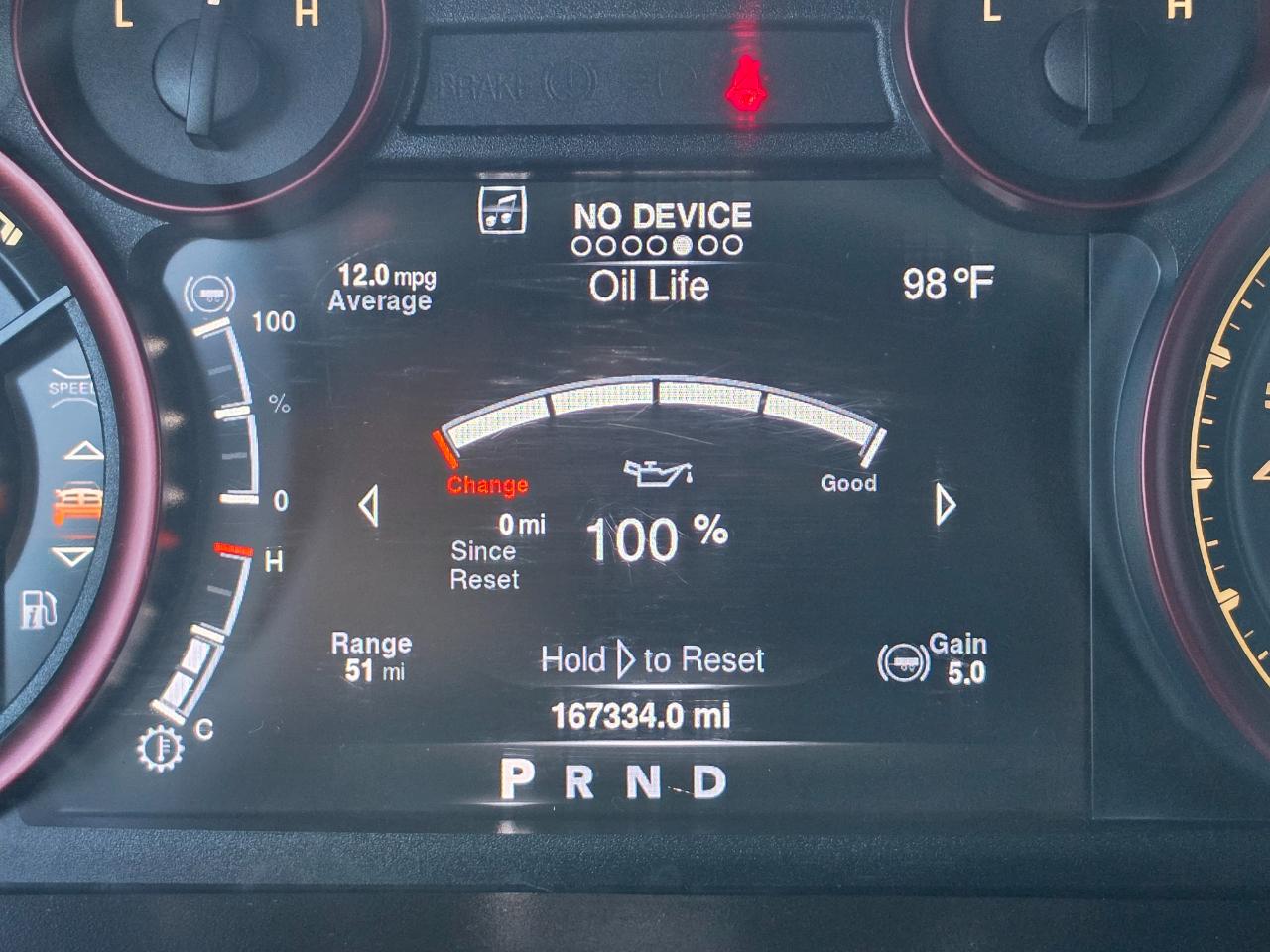 RAM 1500 4WD Crew Cab 140.5" Rebel 2016