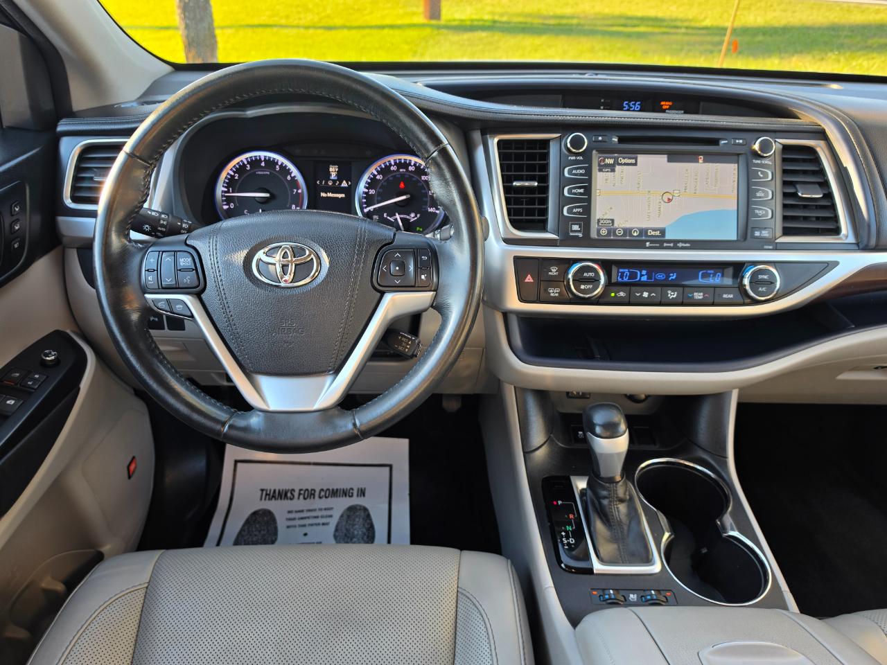 Toyota Highlander FWD 4dr V6 Limited (Natl) 2016