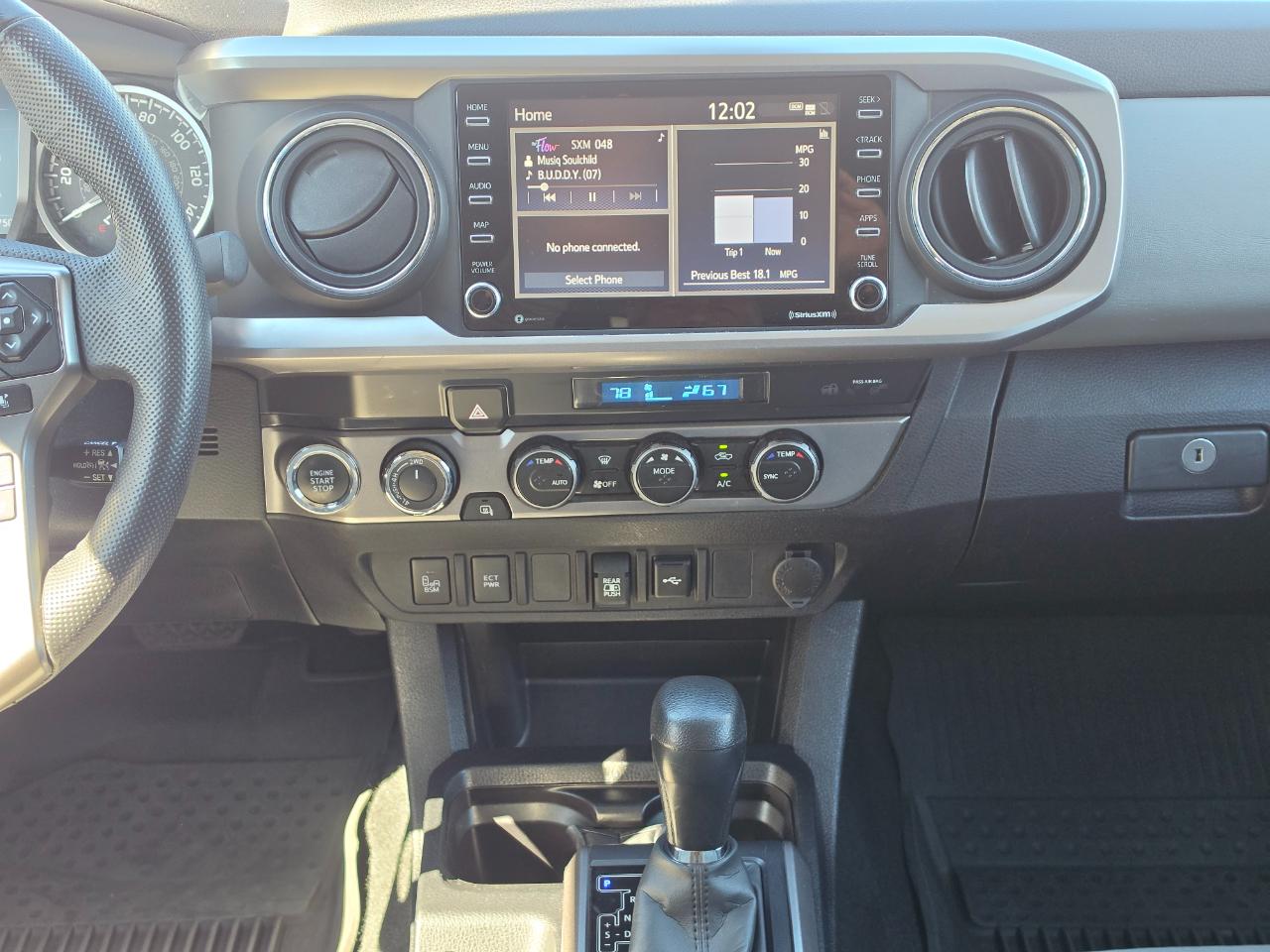 Toyota Tacoma 4WD SR Double Cab 5' Bed V6 AT (Natl) 2023