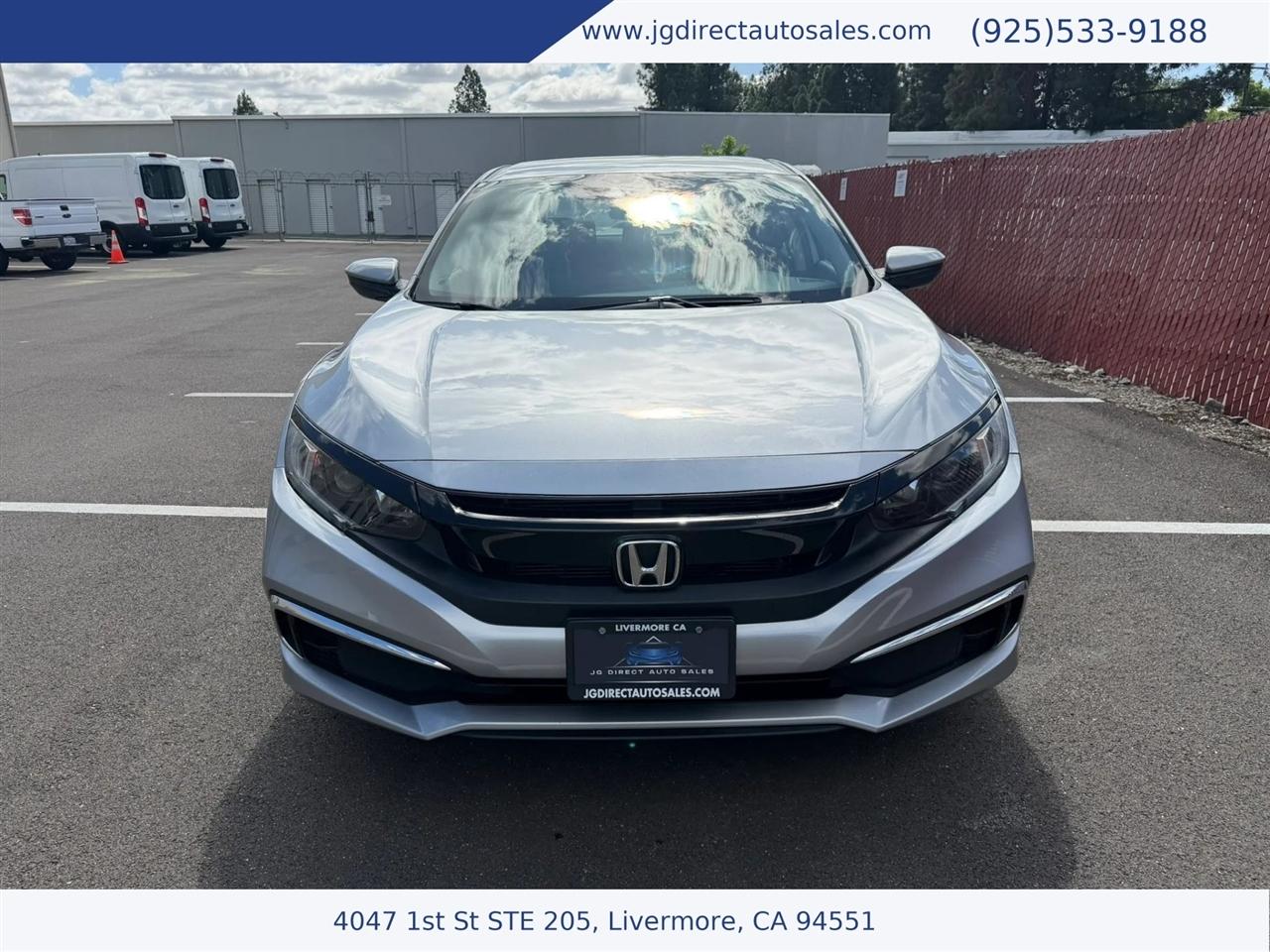 Honda Civic LX Honda Sensing Sedan CVT 2019