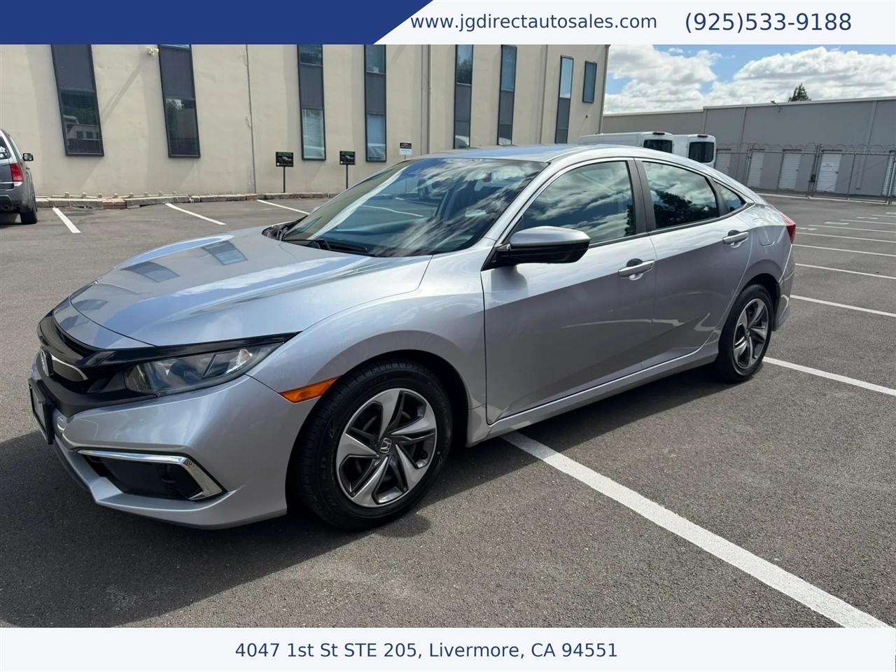 Honda Civic LX Honda Sensing Sedan CVT 2019