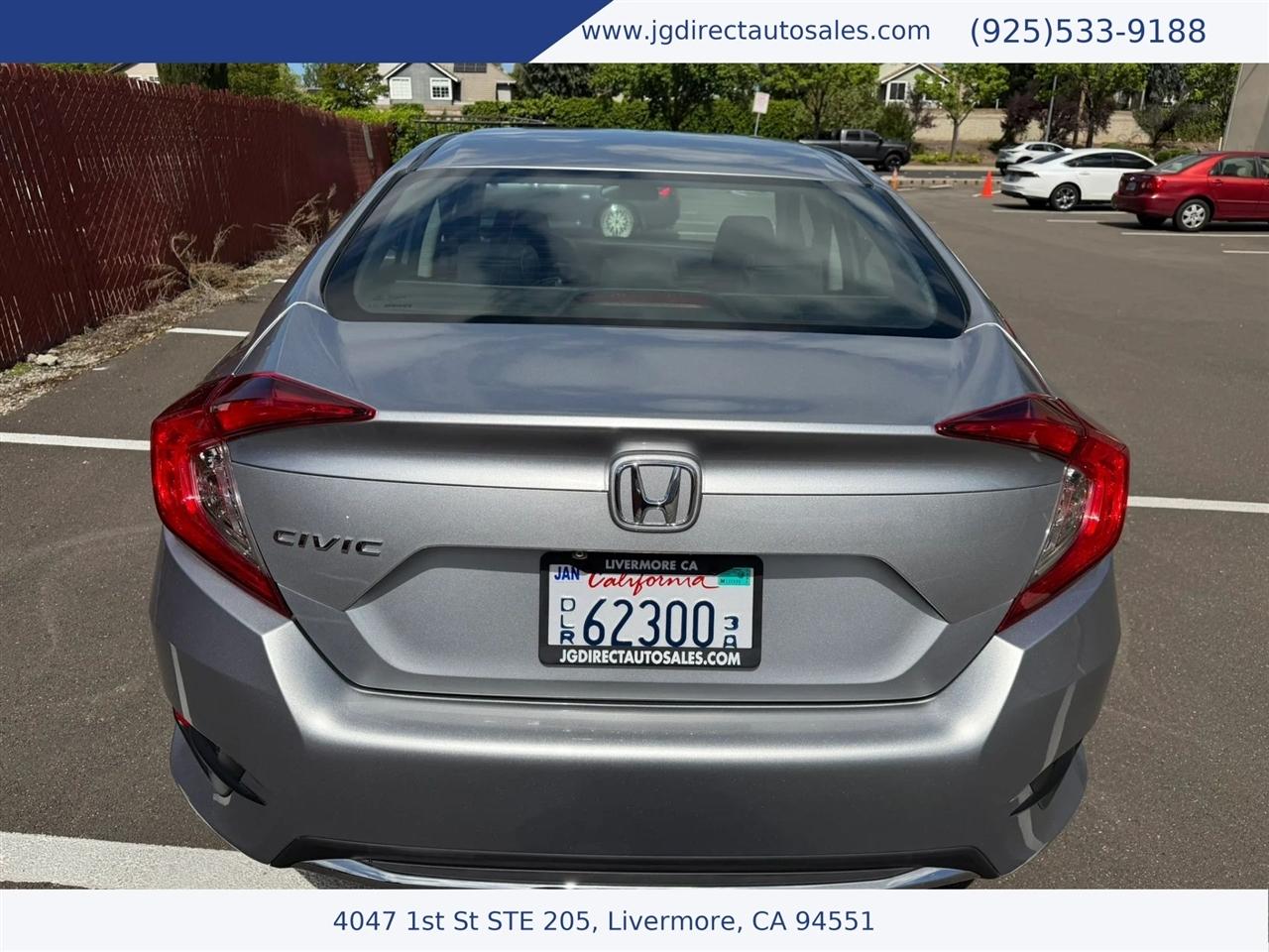 Honda Civic LX Honda Sensing Sedan CVT 2019