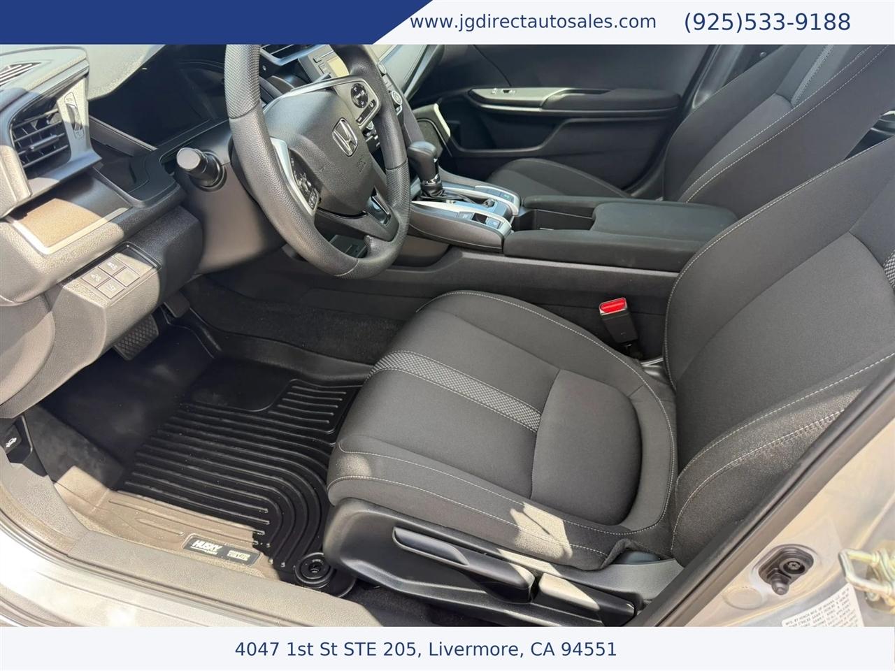 Honda Civic LX Honda Sensing Sedan CVT 2019