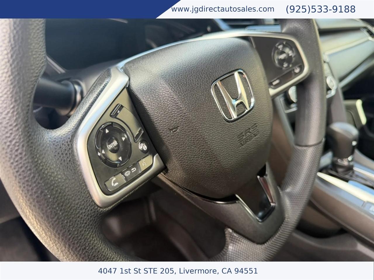 Honda Civic LX Honda Sensing Sedan CVT 2019