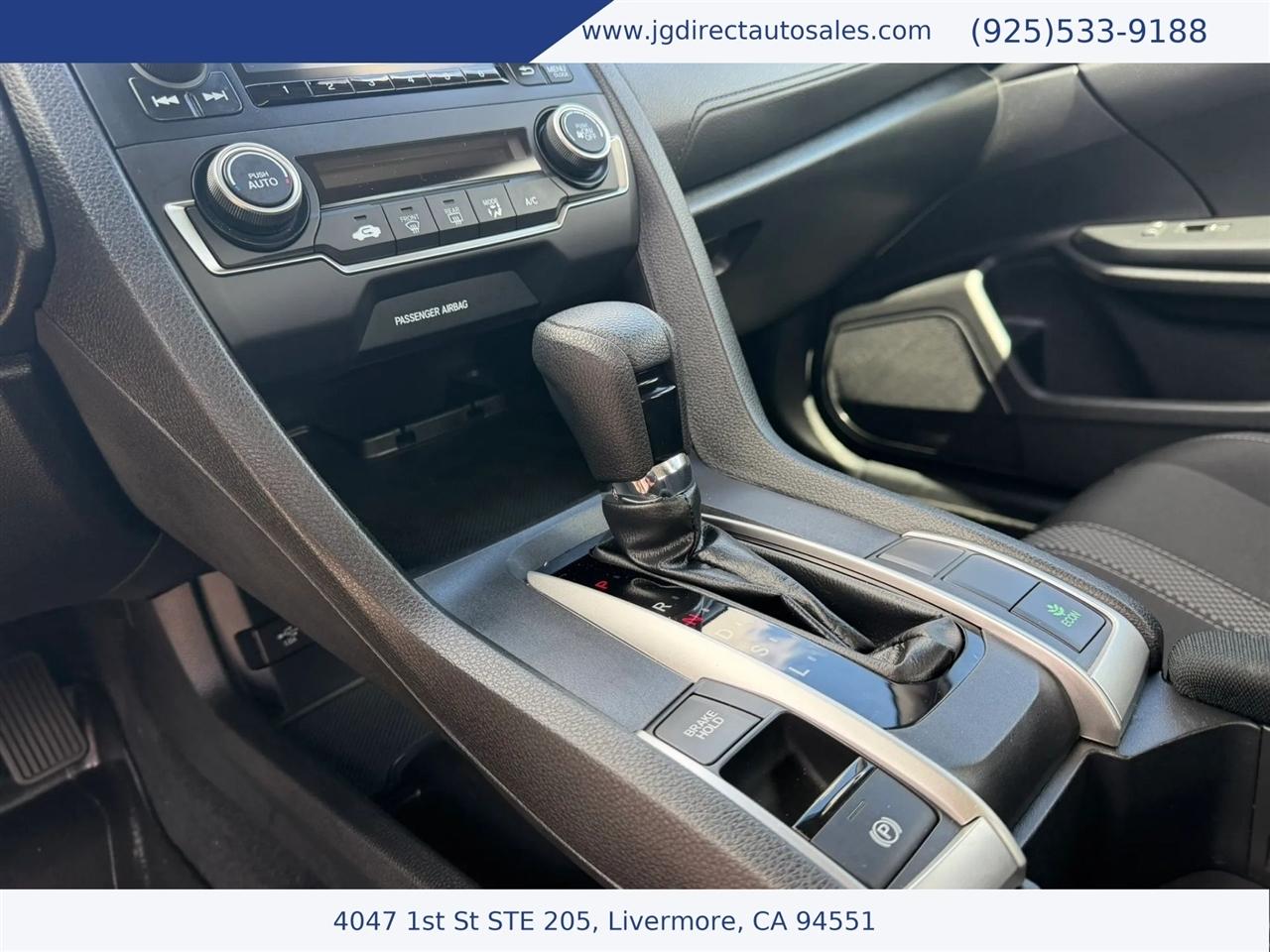 Honda Civic LX Honda Sensing Sedan CVT 2019