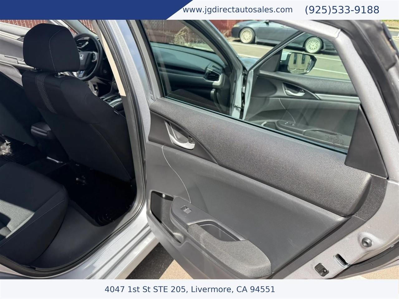 Honda Civic LX Honda Sensing Sedan CVT 2019