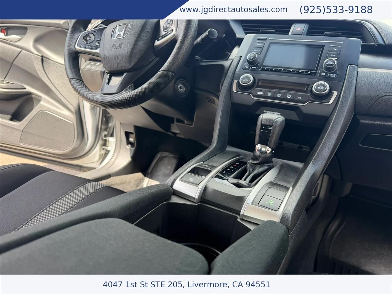 Honda Civic LX Honda Sensing Sedan CVT 2019