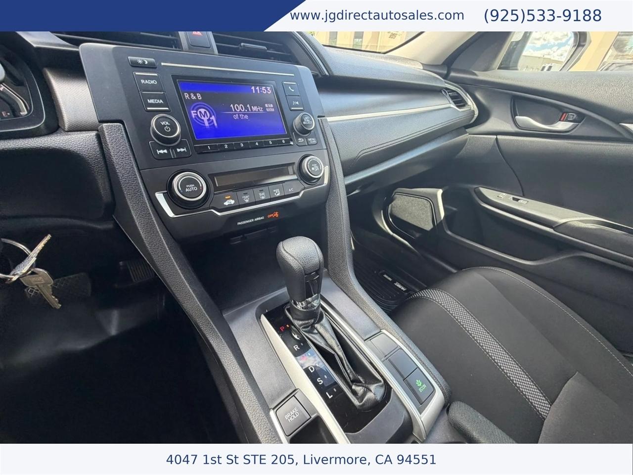 Honda Civic LX Honda Sensing Sedan CVT 2019