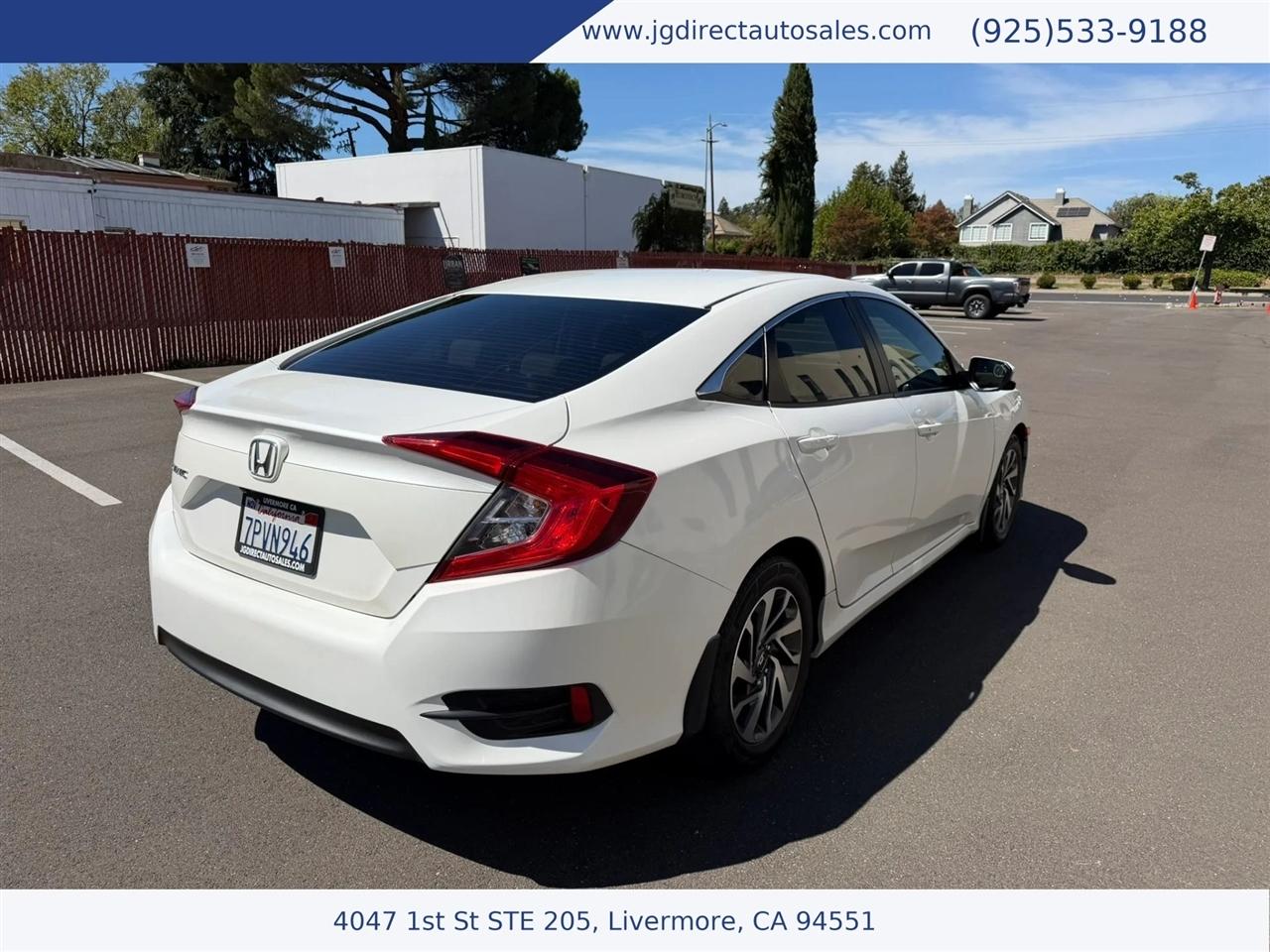 Honda Civic EX Sedan CVT 2016
