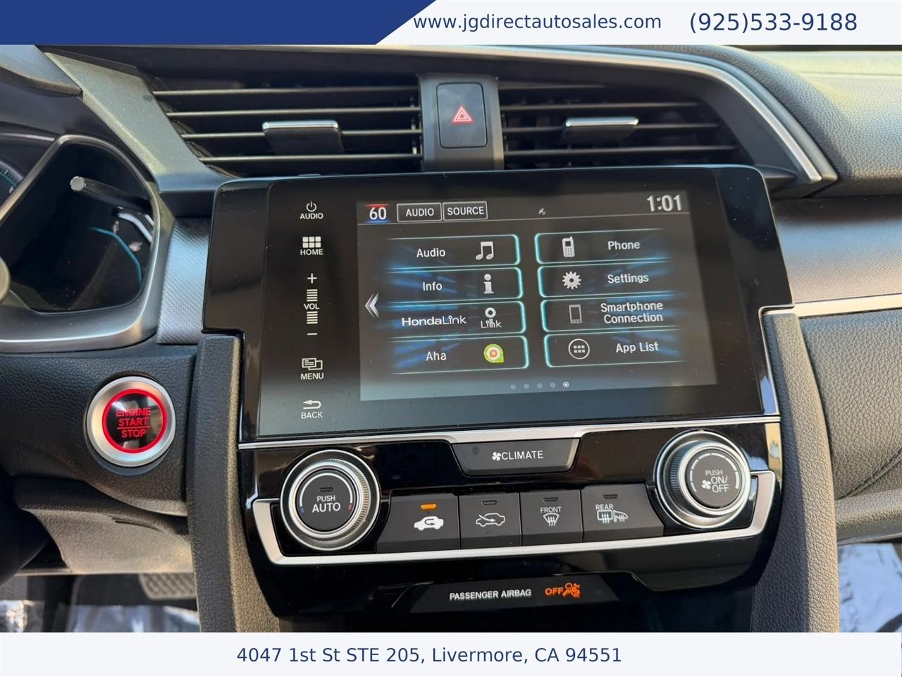Honda Civic EX Sedan CVT 2016