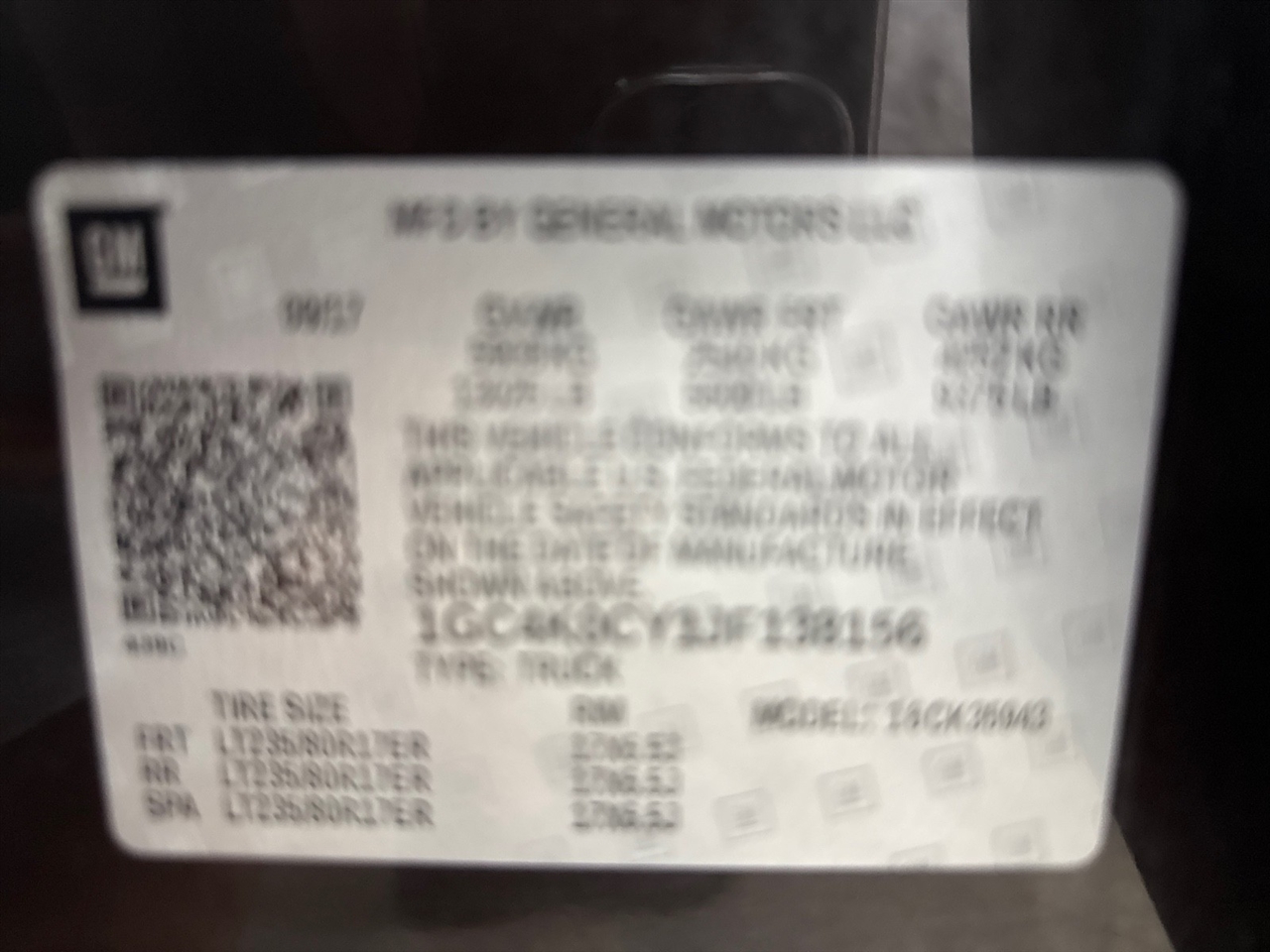 Chevrolet Silverado 3500HD LTZ Crew Cab 4WD 2018