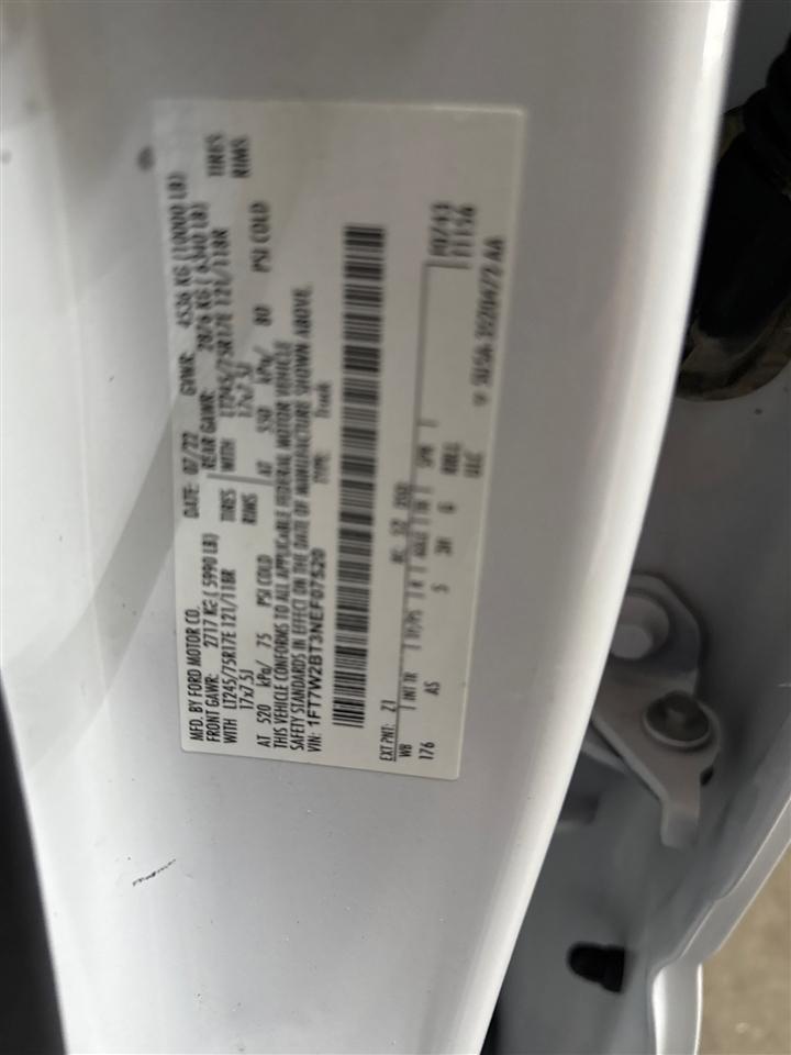 Ford F-250 SD XL Crew Cab Long Bed 4WD 2022