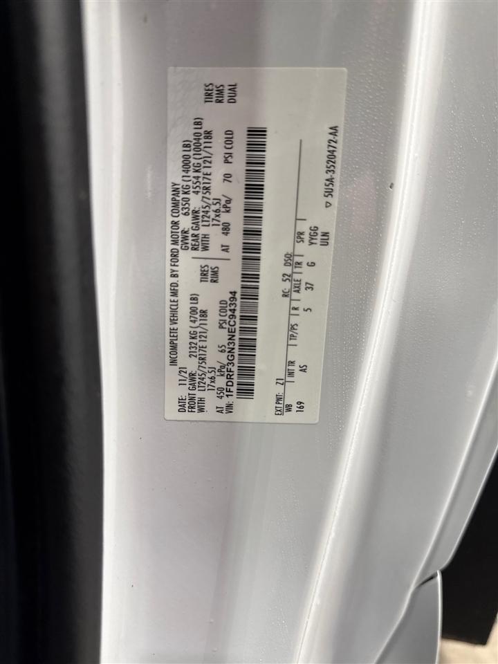 Ford F-350 SD XL 2WD DRW 2022