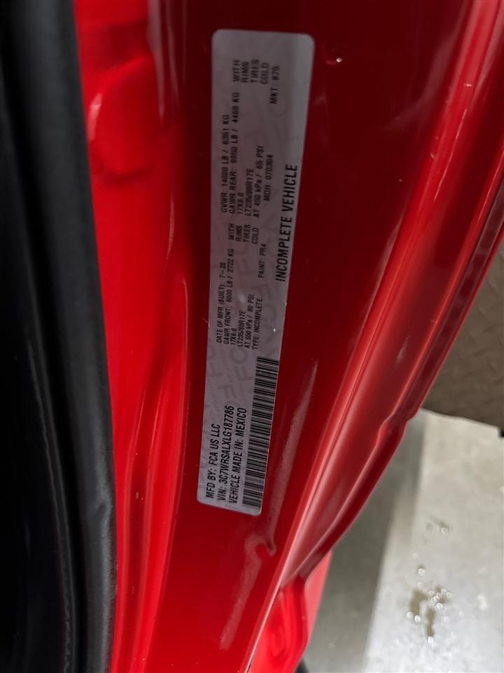 RAM 3500 Regular Cab 2WD SWB DRW 2020