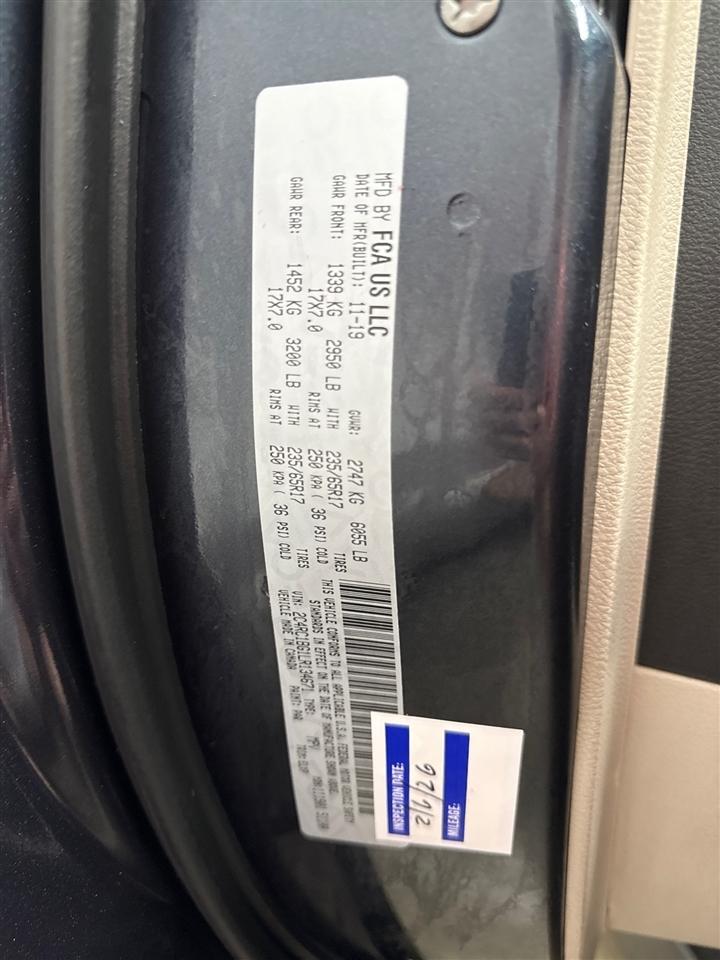 Chrysler Pacifica Touring-L 2020