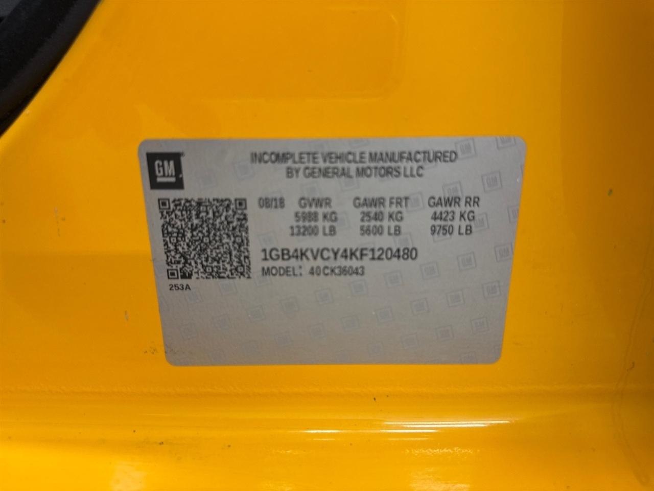 Chevrolet Silverado 3500HD Work Truck Crew Cab 4WD 2019