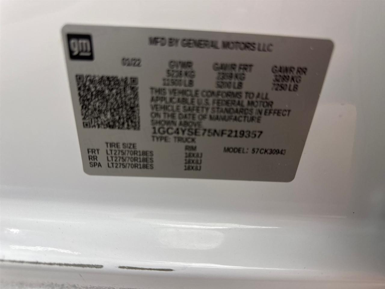 Chevrolet Silverado 3500HD Work Truck Crew Cab 4WD 2022