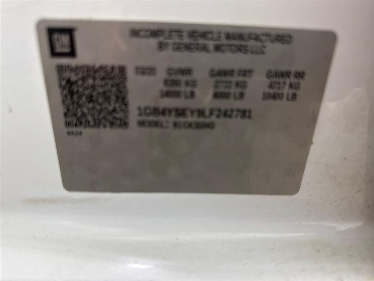 Chevrolet Silverado 3500HD Work Truck Crew Cab 4WD 2020