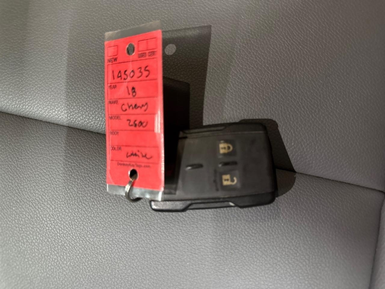 Chevrolet Silverado 2500HD Work Truck Crew Cab 4WD 2018
