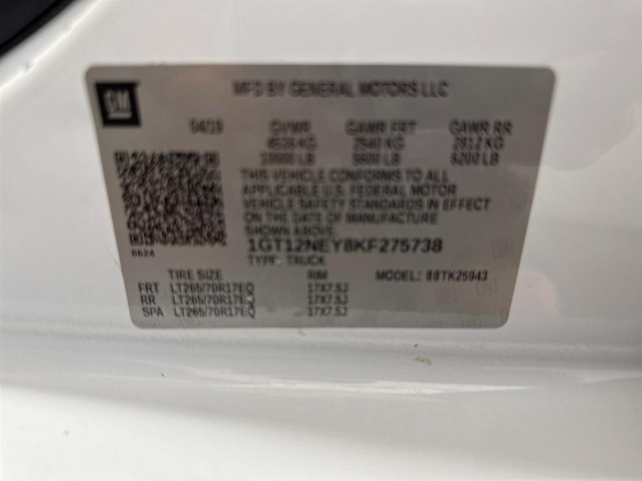 GMC Sierra 2500HD Base Crew Cab 4WD 2019
