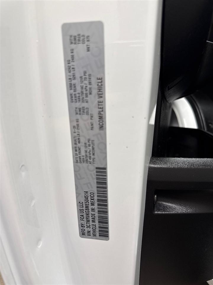 RAM Promaster 3500 Standard Roof 136-in. WB 2021
