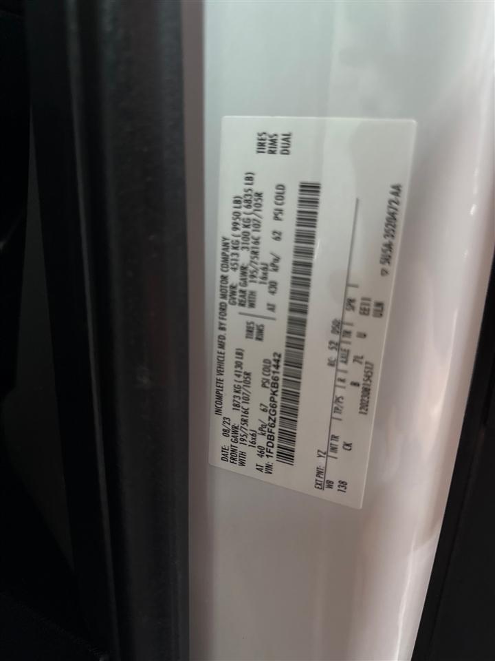 Ford Transit T-350 HD DRW 2023