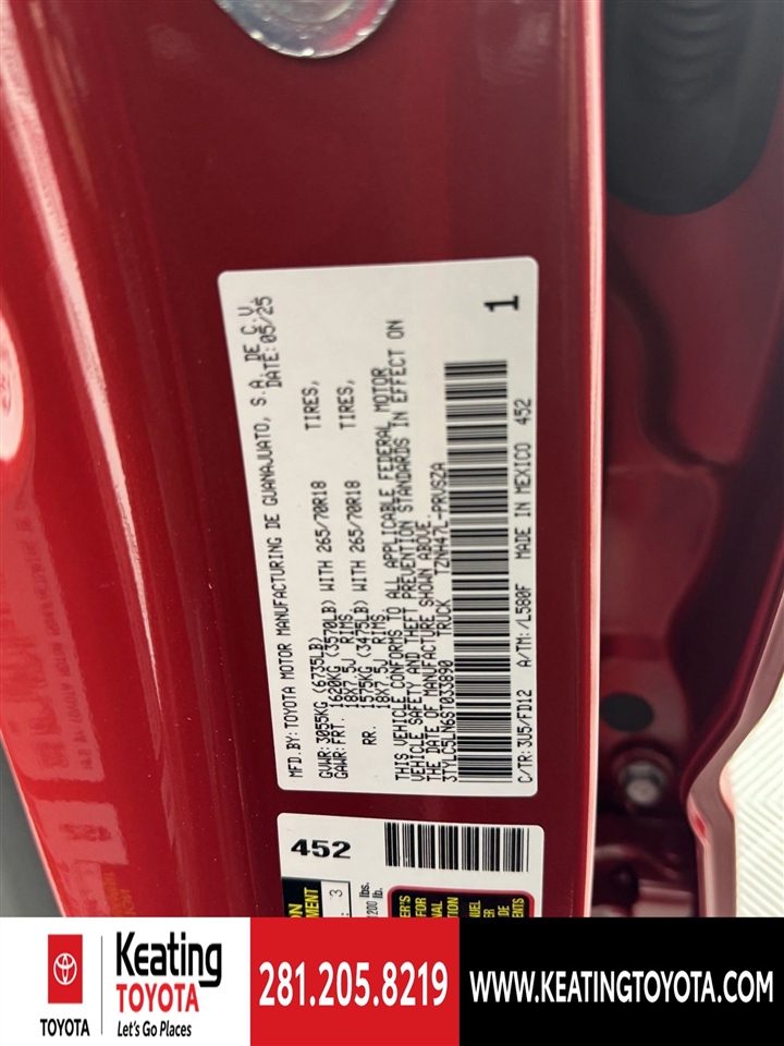 Toyota Tacoma Double Cab 4WD 2025 Toyota Tacoma Double Cab 4WD 2025