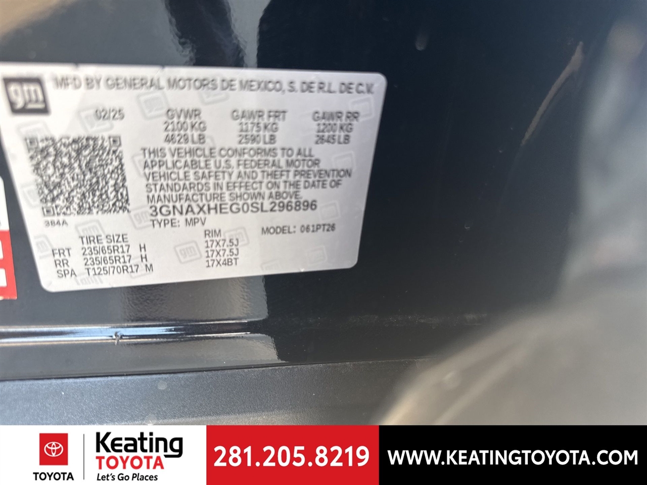 Chevrolet Equinox LT 2WD 2025