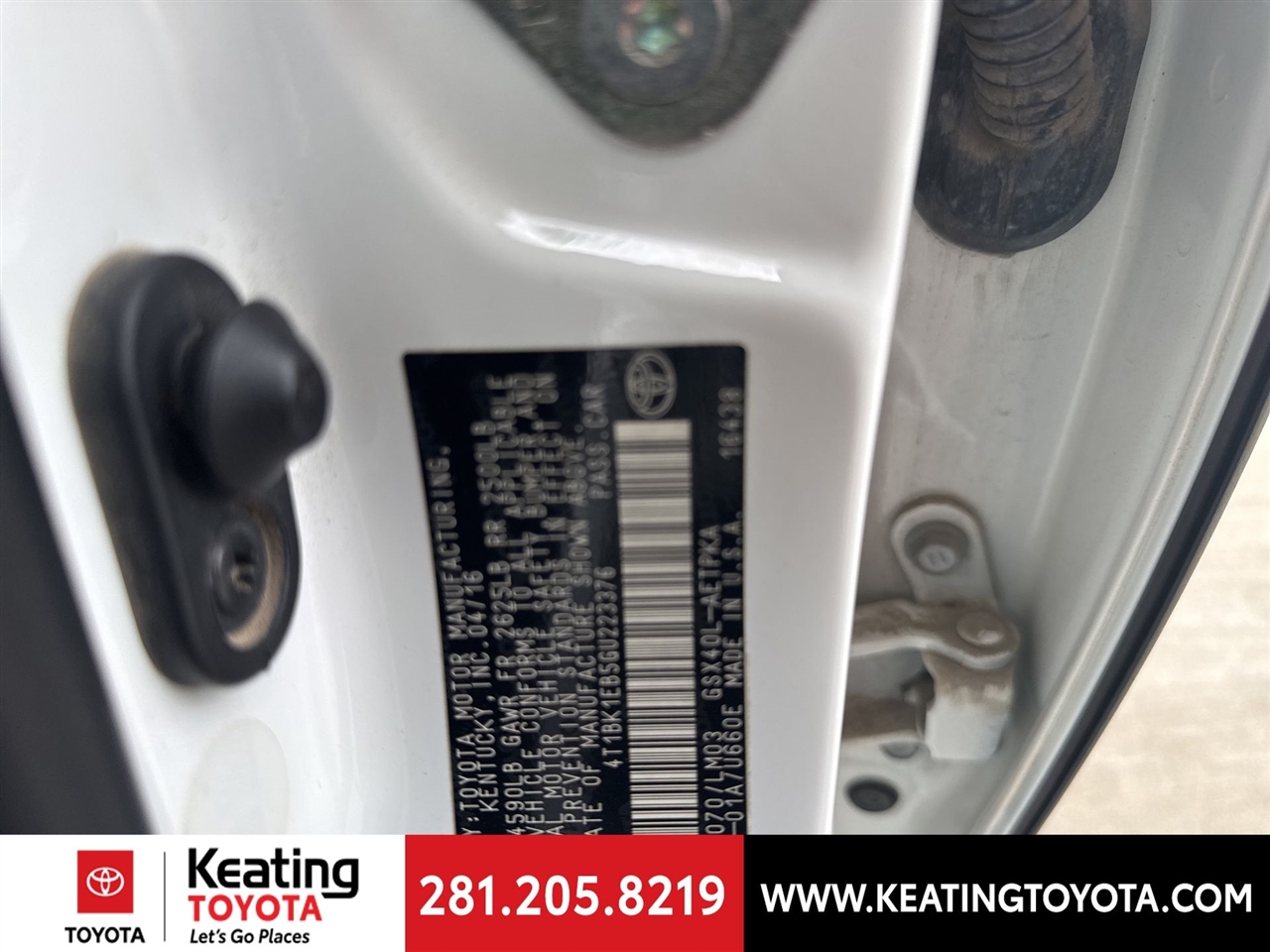 Toyota Avalon XLE 2016 Toyota Avalon XLE 2016