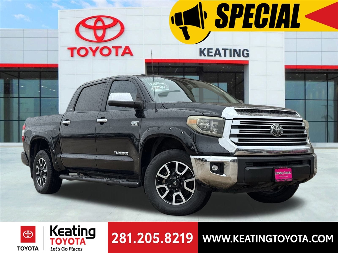 Toyota Tundra Limited 5.7L FFV CrewMax 4WD 2018