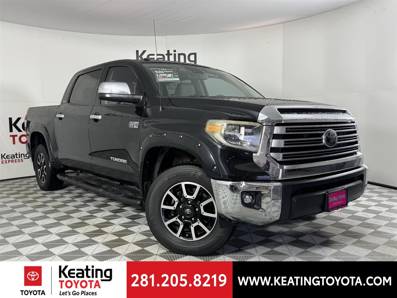 Toyota Tundra Limited 5.7L FFV CrewMax 4WD 2018