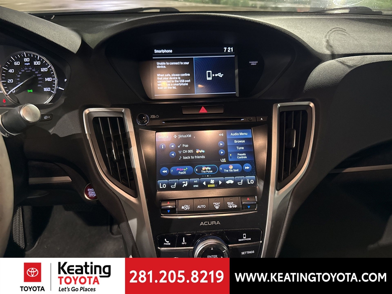 Acura TLX Base 2.4L 2019 Acura TLX Base 2.4L 2019